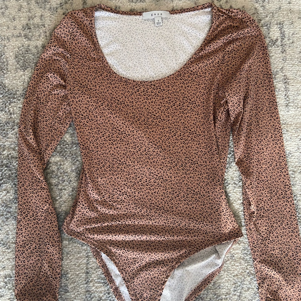 Gaze Leopard Bodysuit